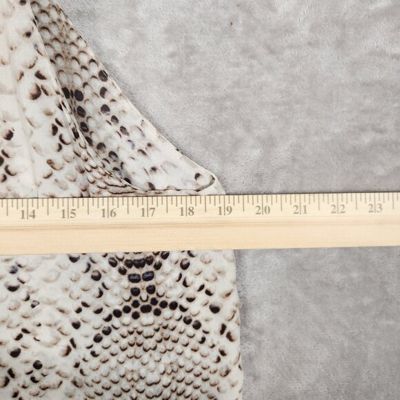 Violet + Claire Layered Snake skin top Women's Size M - Picture 5 of 8